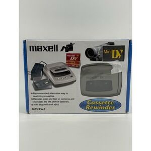Maxell Mini DV Cassette Rewinder MDV/RW-1 Digital Video Cassette New In Box
